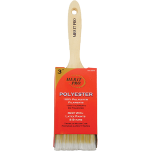 46 3 In. 100 Percent Polyester Beavertail Brush