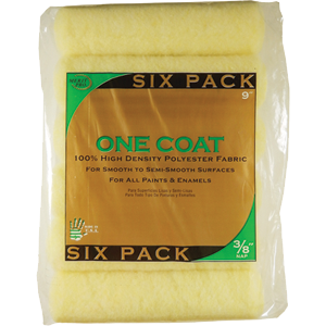 105 9 X 0.38 In. One Coat Roller Cover, 6 Pack