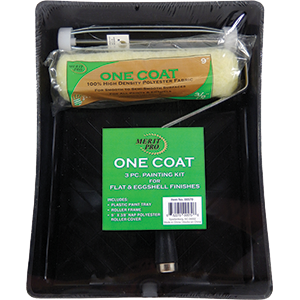 570 One Coat Kit With Plastic Tray, 3 Piece