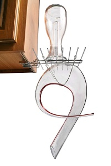 Ghdadc -1 Sliding Drying Dish Rack, Upright Decanter Drying Attachment & Vinyl Coated Cables