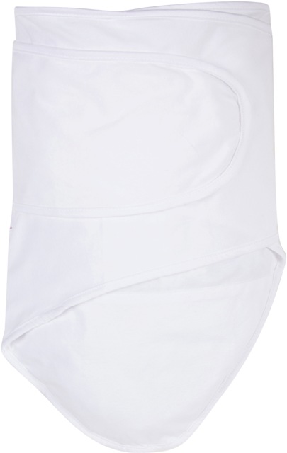 Solid White Baby Swaddle Blanket
