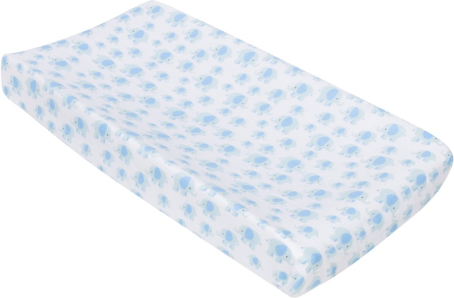 8443 Elephant Muslin Changing Pad Cover