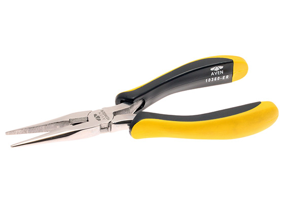 10360-er Stainless Steel Long Nose Pliers With Grips - 6 Inch