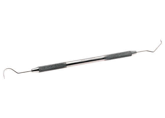 20036 Stainless Steel Double Sided Angled & Curved Probe