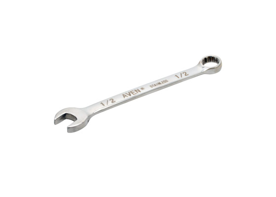 21187-0102 Stainless Steel Combination Wrench - 0.5 Inch
