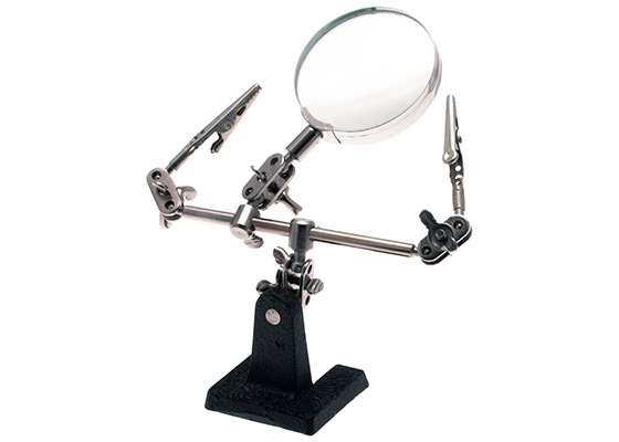 Clamp With Magnifier
