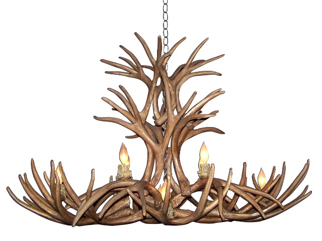 Cdn Antler Design Unsfmd-d-p 48-52 In. Reproduction Antler Chandelier