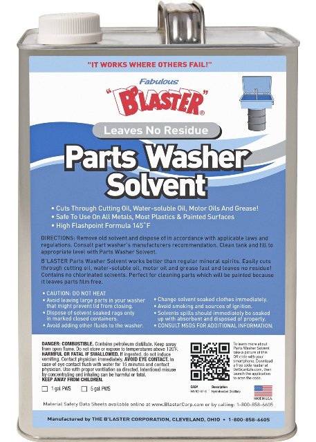 128-pws 1 Gallon, Parts Washer Solution