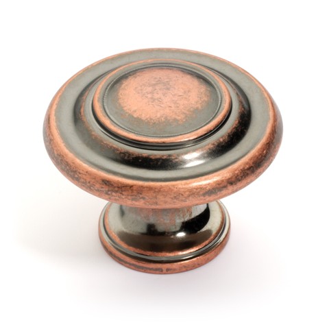 K-81295-ac Super Saver Ring Cabinet Knob, Antique Copper