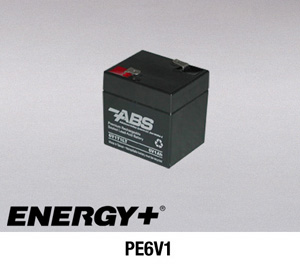 Compatible with PowerSonic 1100mAh Sealed Lead Acid Battery - Grey - 2x 1.65 x 2in.