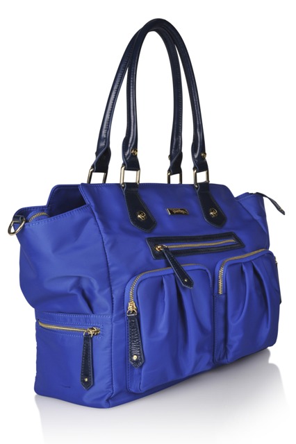 Gf3001blue Callie Diaper Bag - Blue