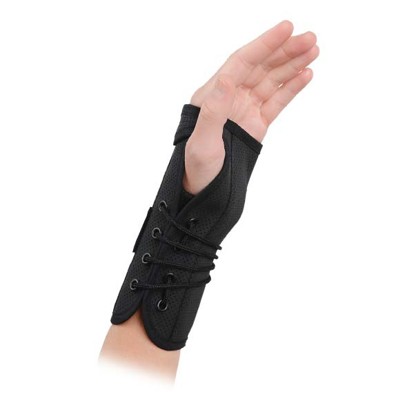 341 - R K. S. Lace Up Wrist Splint, Right - Extra Small