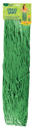 340496 Skirt Grass Green Adlt - Pack Of 3
