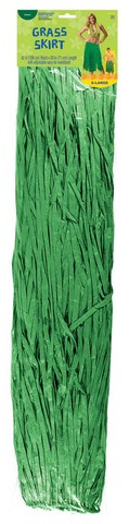 340510 Mens Adult 42 In. Green Grass Hula Skirt - Pack Of 3