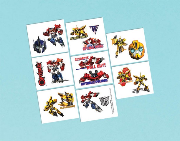 394491 Transformers Tattoos Sheet - Pack Of 192