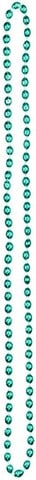 391190 Green Purple And Gold 30 In. Mardi Gras Plastic Bead Necklaces - Pack Of 32