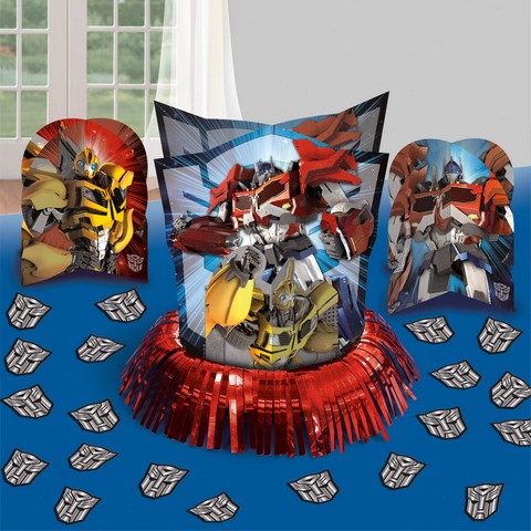 281413 Transformers Table Decorating Kit - Pack Of 6