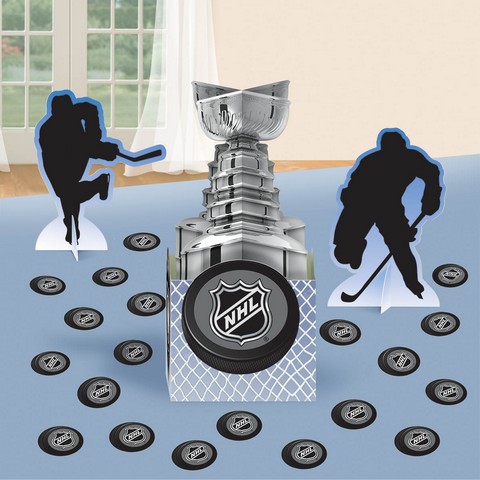 281219 Nhl Table Decorating Kit - Pack Of 6