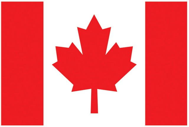 21640 Small Canadian Flag - Pack Of 12