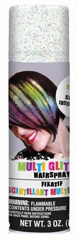 347800.90 Hair Spray Multicolor-iridescent Glitter - Pack Of 12