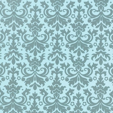 UPC 048419870661 product image for Amscan 239805 16 ft. Damask Leaves Gift Wrap Jumbo - Pack of 6 | upcitemdb.com