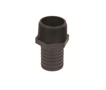 0.5 To 0.5 In. Barbed Male Hose Adapter