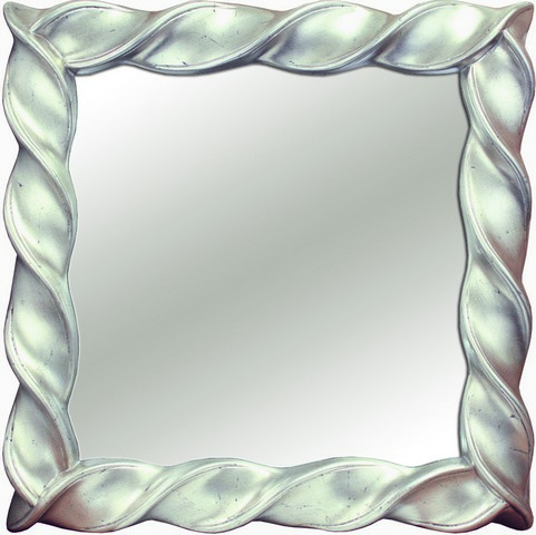 Pu232s Silver Infinity Twist Mirror