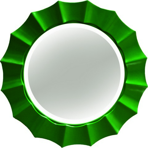 Pu26112 Emerald Sun Design Mirror
