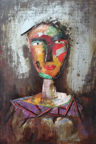 Primo Mixed Media Sculpture - Homme 2