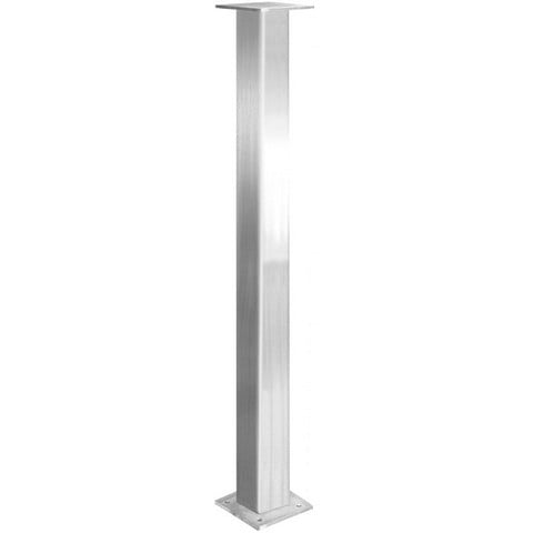 39568 Trajan Countertop Leg Supports, Stainless Steel - 29 Inch