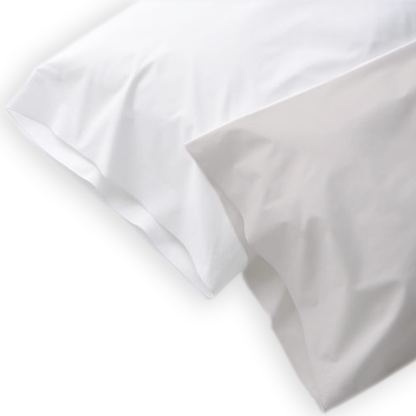 Terra Conventional Pillowcases, Pearl White - King - 1 Pair