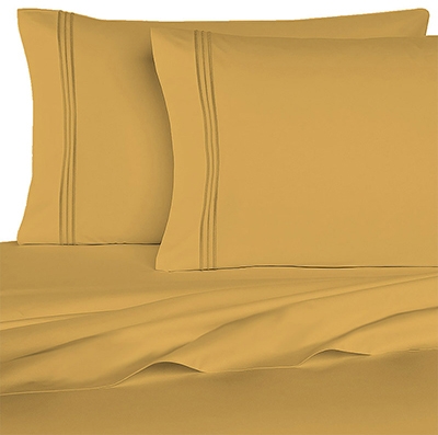 Bedclothes 1800 Series 6 Piece Sheet Set - Caramel - Twin