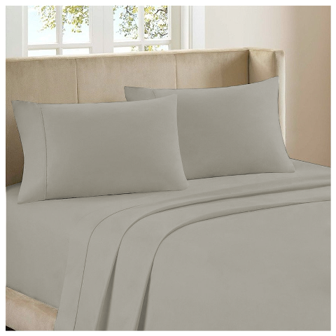 Bedclothes Luxury 4-piece Bamboo Comfort Bedding Sheet Set - Tan - Full