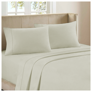 Bedclothes Luxury 4-piece Bamboo Comfort Bedding Sheet Set - Khaki - Full