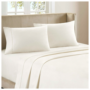 Bedclothes Luxury 4-piece Bamboo Comfort Bedding Sheet Set - Ivory - Queen