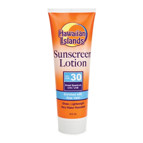 Sunscreen Lotion Flask, 8 Oz