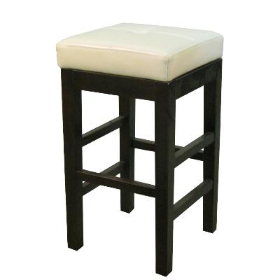 108627-2050 Valencia Backless Leather Counter Stool, Beige