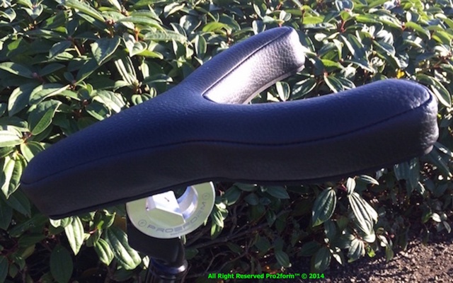 Pro2form Comfort Line Ym1-bk-a Bike Seat For A Great Comfortable Seat - Black