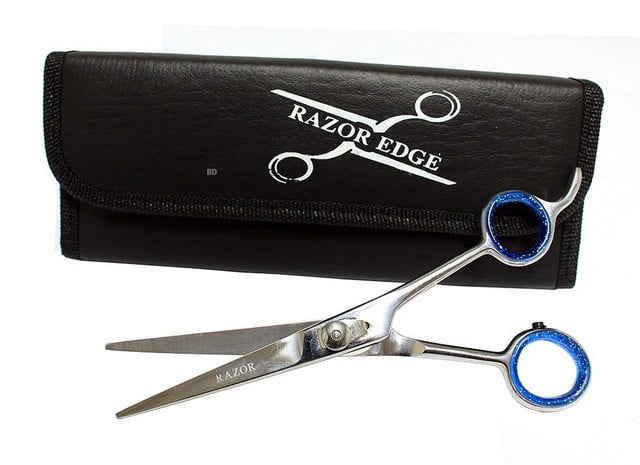 12117 Professional Hair Cutting Razor Edge Thinning Scissors, 6.5 In.