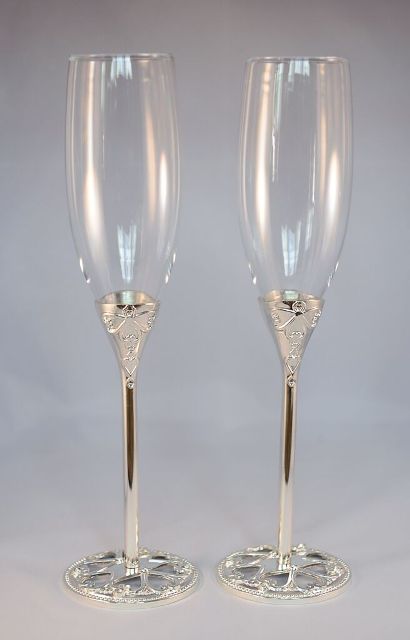Wedding Toasting Flutes & Champagne Glasses