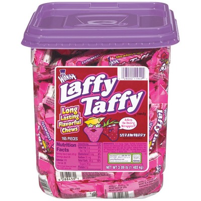 UPC 028000005825 product image for Laffy Taffy 9323 Strawberry Jar Candy Case Of 145 | upcitemdb.com