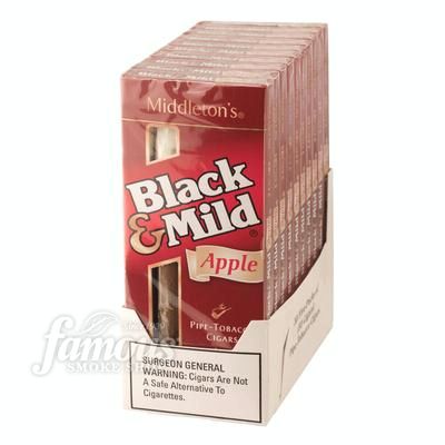 UPC 070137000884 product image for Middleton 4621 Black & Mild Apple Pipe Tobacco Cigars - Case Of 10 | upcitemdb.com