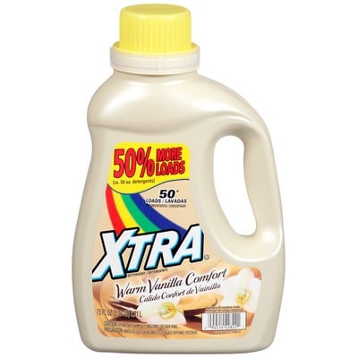 UPC 094514428221 product image for Xtra 3470 2X Warm Vanilla Laundry Detergent Case Of 6 | upcitemdb.com