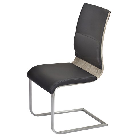 Nspire 202-931ok Veneta Side Chair, Washed Oak, 2 Pack