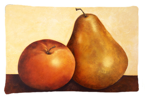 UPC 780475000056 product image for Apple & Pear Fabric Standard Pillowcase | upcitemdb.com