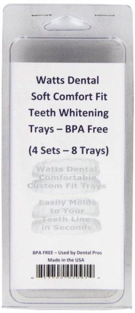 Soft Comfort Fit Custom Teeth Whitening Trays, Pack Of 4