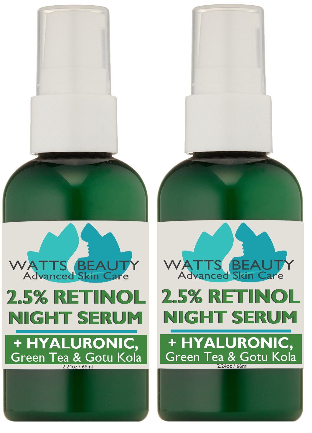 Antiaging 2.5% Retinol Gel Serum Enhanced, 2.24 Oz - Pack Of 2