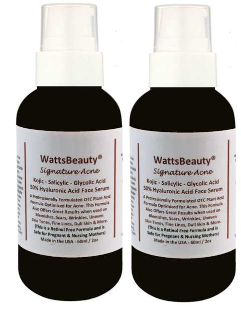 Signature Hyaluronic Acid Gel Serum With Salicylic, 4 Oz - Pack Of 2