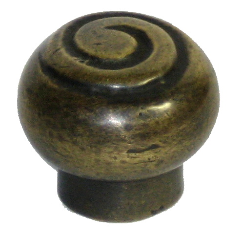 Hkn1010 Spiral Front Knob, Small