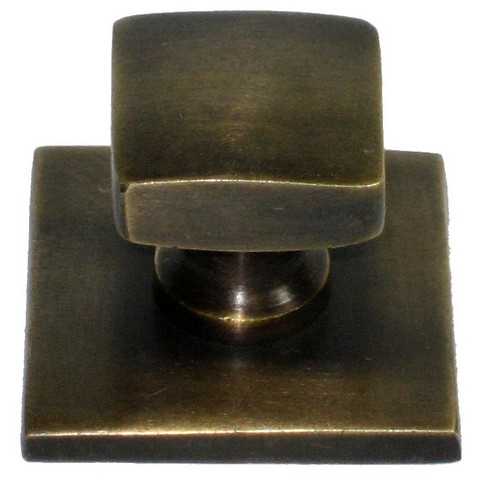 Hkn3012 Square Knob With Oversized Backplate